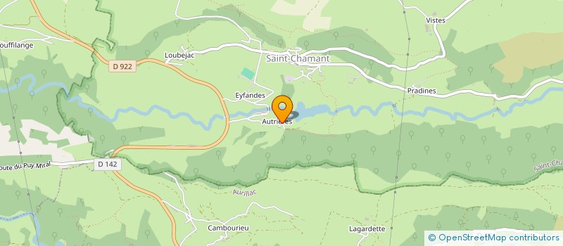localisation de l'entreprise HOLDING GROUPE LOUSTALNEAU à SAINT-CHAMANT