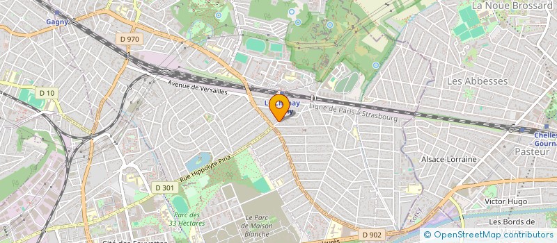 localisation de l'entreprise HOLDING GROUPE NIFI à GAGNY