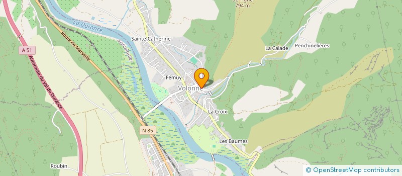 localisation de l'entreprise HOLDING GROUPE TAMIETTI à DIGNE-LES-BAINS