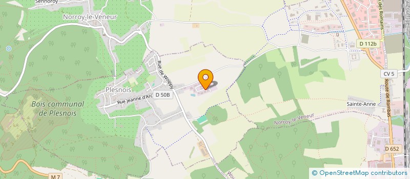 localisation de l'entreprise HOLDING GT  PLESNOIS