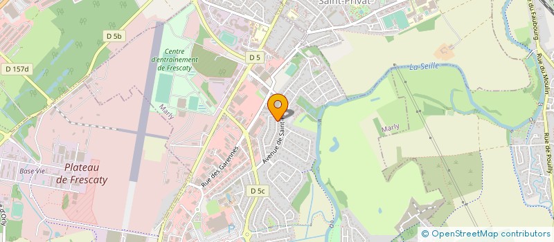 localisation de l'entreprise HOLDING GUERIN à MARLY