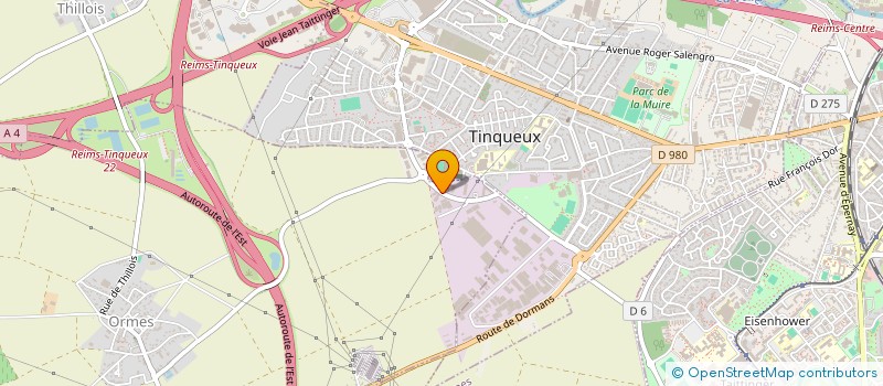 localisation de l'entreprise HOLDING GUERREIRO à ORMES