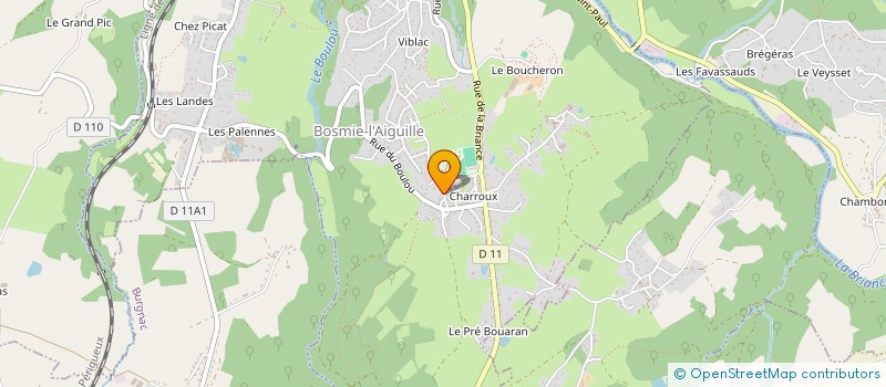 localisation de l'entreprise HOLDING GUILLAUME FAURIE  BOSMIE-L'AIGUILLE