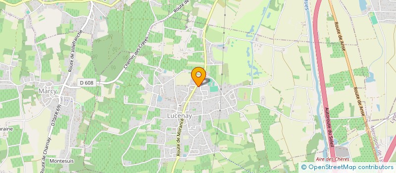 localisation de l'entreprise HOLDING GUILLET  LUCENAY