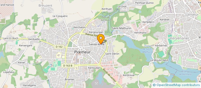 localisation de l'entreprise HOLDING GUY FIOLET  PLOEMEUR