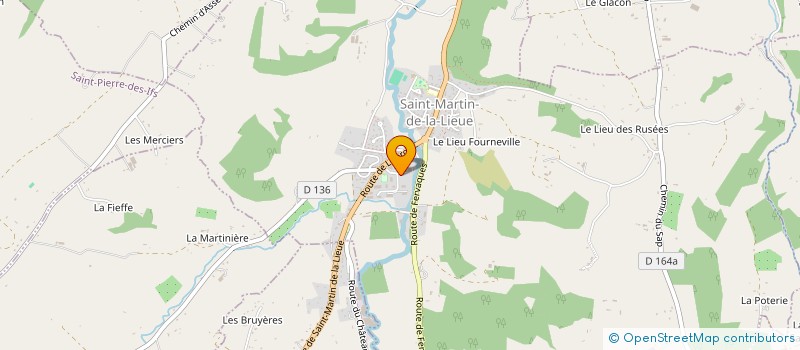 localisation de l'entreprise HOLDING GUYOT  SAINT-MARTIN-DE-LA-LIEUE