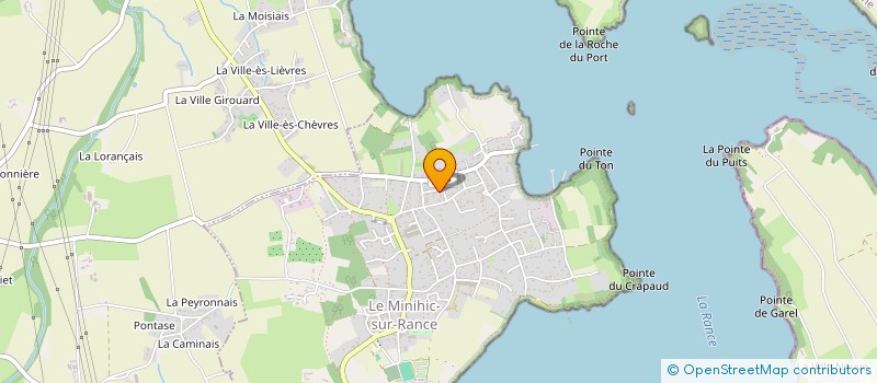 localisation de l'entreprise HOLDING H.E.C.  LE MINIHIC-SUR-RANCE