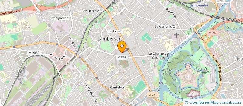 localisation de l'entreprise HOLDING H2V à LAMBERSART