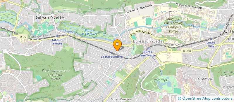 localisation de l'entreprise HOLDING HAMARD  BURES-SUR-YVETTE