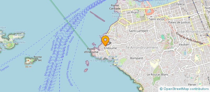 localisation de l'entreprise HOLDING HANNAH à MARSEILLE
