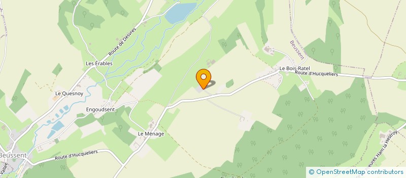 localisation de l'entreprise HOLDING HANQUEZ INVESTISSEMENT  BEUSSENT