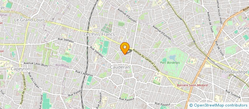 localisation de l'entreprise HOLDING HAUTERIVE à BORDEAUX