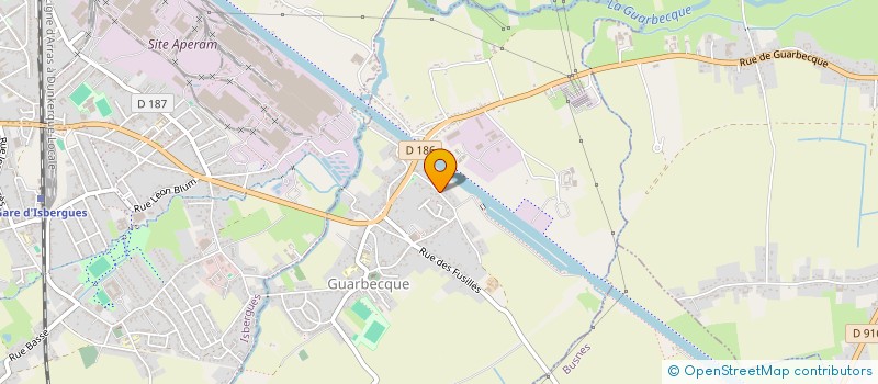 localisation de l'entreprise HOLDING HAVET  GUARBECQUE