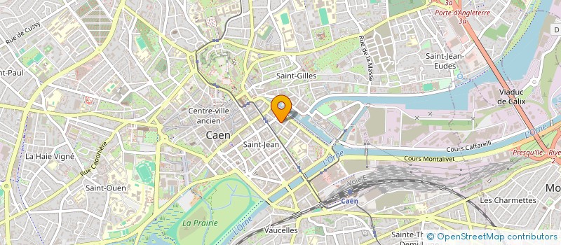 localisation de l'entreprise HOLDING HB à CAEN