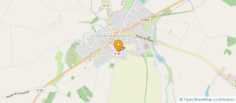 localisation de l'entreprise HOLDING HB FINANCE  LES AIX-D'ANGILLON