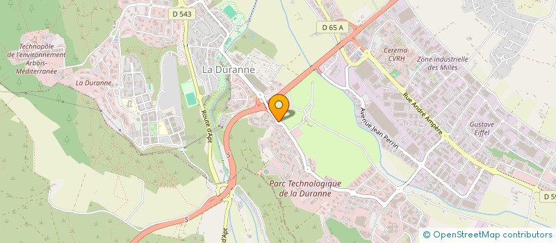 localisation de l'entreprise HOLDING HBE GROUP  AIX-EN-PROVENCE