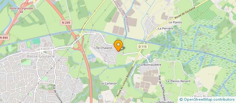 localisation de l'entreprise HOLDING HCT à HAUTE-GOULAINE