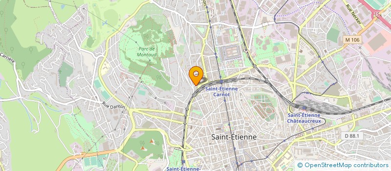 localisation de l'entreprise HOLDING HE3 à SAINT-ETIENNE