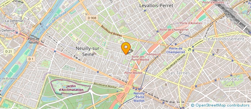 localisation de l'entreprise HOLDING HEBRI à NEUILLY-SUR-SEINE