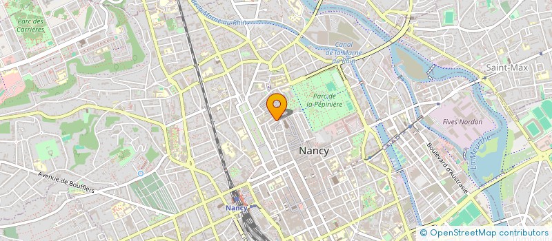 localisation de l'entreprise HOLDING HECKMANN  NANCY