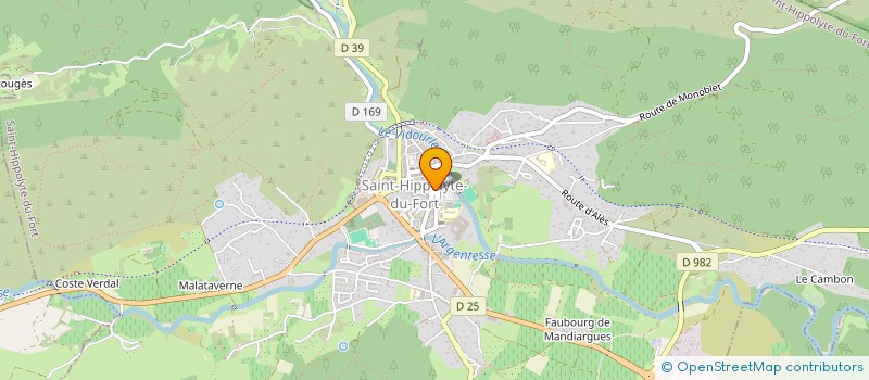 localisation de l'entreprise HOLDING HEINRICH  SAINT-HIPPOLYTE-DU-FORT