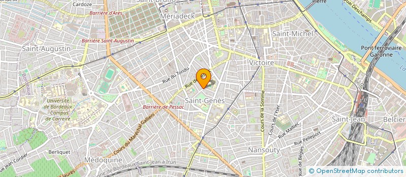 localisation de l'entreprise HOLDING HELENE CUBAUD  BORDEAUX