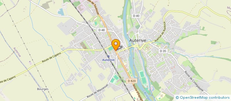 localisation de l'entreprise HOLDING HEMAIN  AUTERIVE