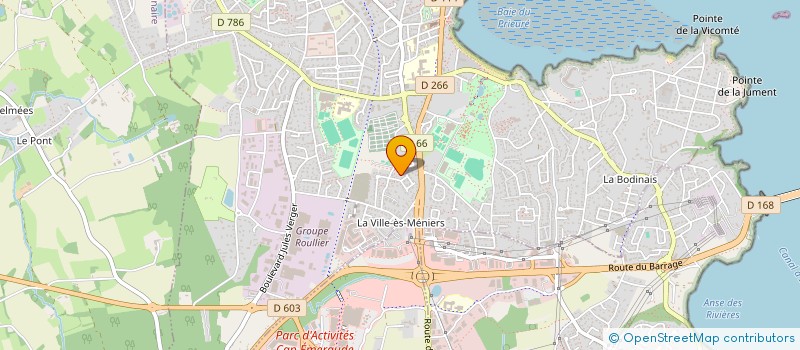 localisation de l'entreprise HOLDING HEMARD  DINARD