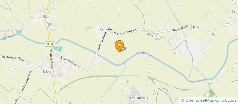 localisation de l'entreprise HOLDING HERACLES  BLAN