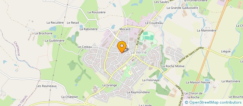localisation de l'entreprise HOLDING HERAULT  CHANVERRIE
