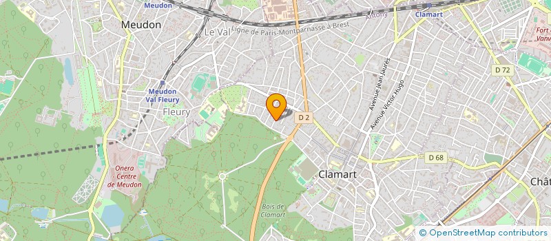 localisation de l'entreprise HOLDING HERMIONE à CLAMART