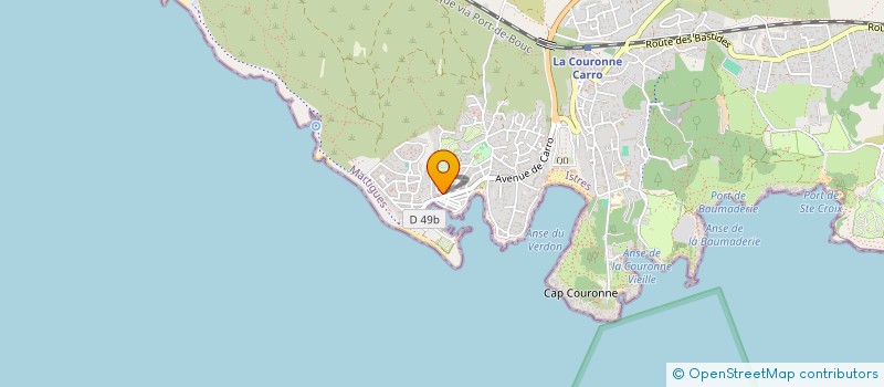 localisation de l'entreprise HOLDING HERNANDEZ à MARTIGUES