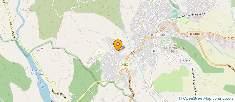 localisation de l'entreprise HOLDING HEURISTIQUE à FORCALQUIER