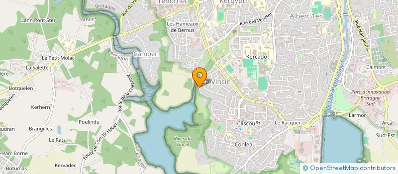 localisation de l'entreprise HOLDING HEURTEL à VANNES