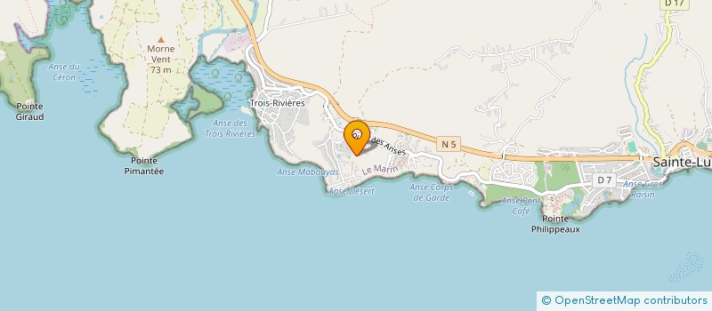 localisation de l'entreprise HOLDING HEVA  SAINTE LUCE