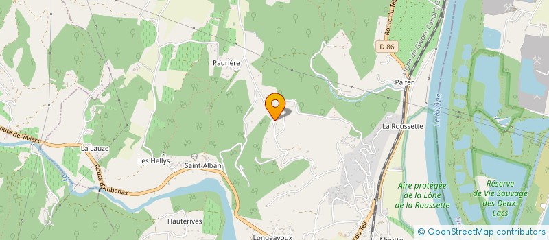 localisation de l'entreprise HOLDING HOCHART CO.  VIVIERS