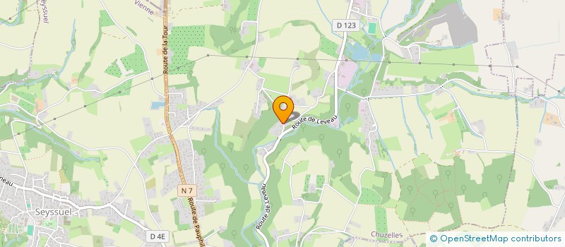 localisation de l'entreprise HOLDING HOLLAND PARK  CHUZELLES