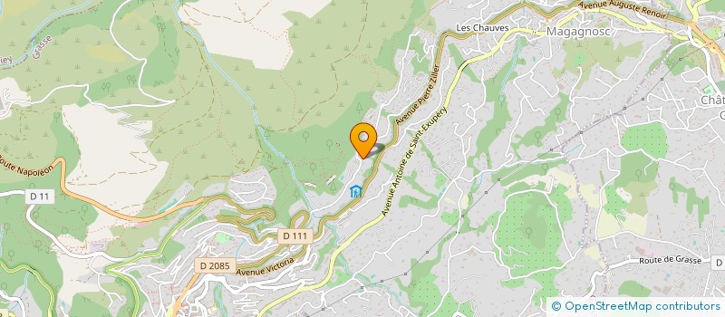 localisation de l'entreprise HOLDING HONORE  GRASSE