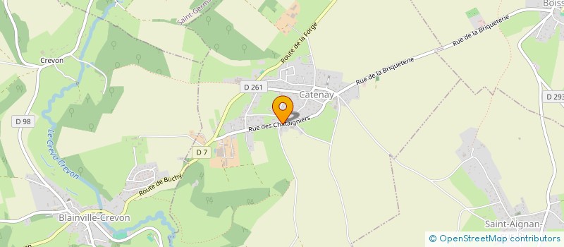 localisation de l'entreprise HOLDING HORIZONS  CATENAY