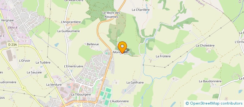 localisation de l'entreprise HOLDING HORTUS  LES HERBIERS