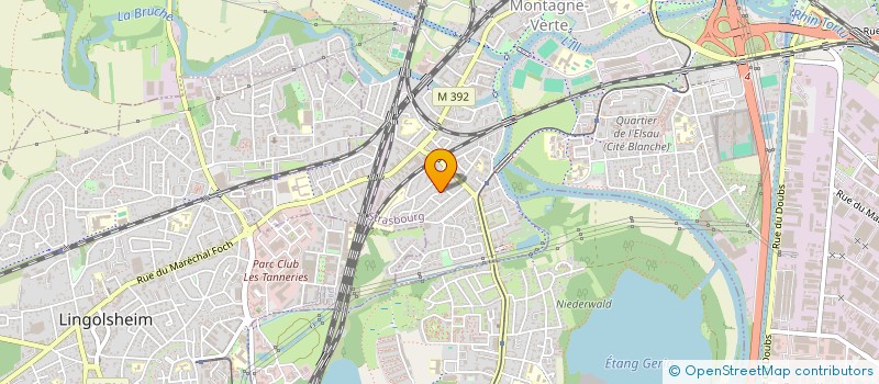 localisation de l'entreprise HOLDING HUYNH à STRASBOURG