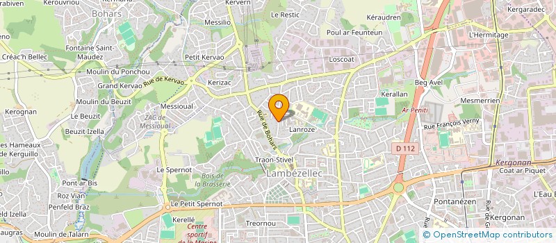 localisation de l'entreprise HOLDING HW à BREST