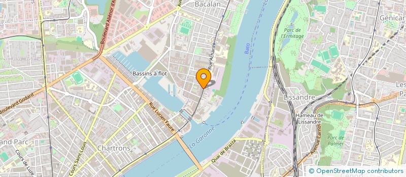 localisation de l'entreprise HOLDING HYGIE SMS  BORDEAUX