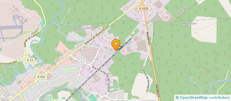 localisation de l'entreprise HOLDING ID  MONT-DE-MARSAN