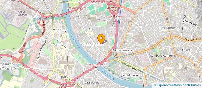localisation de l'entreprise HOLDING ID2A à TOULOUSE