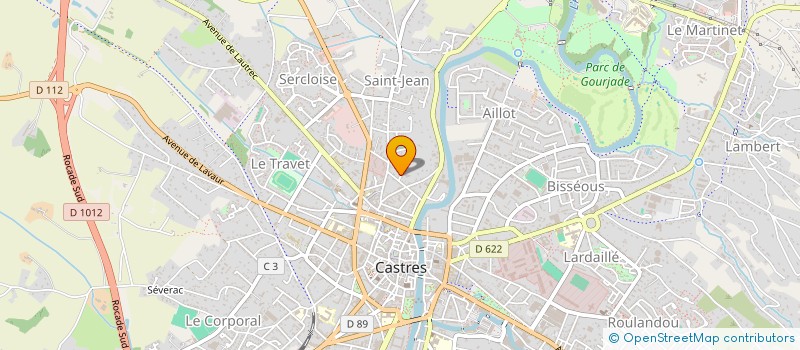 localisation de l'entreprise HOLDING IGGUI - TARN  CASTRES