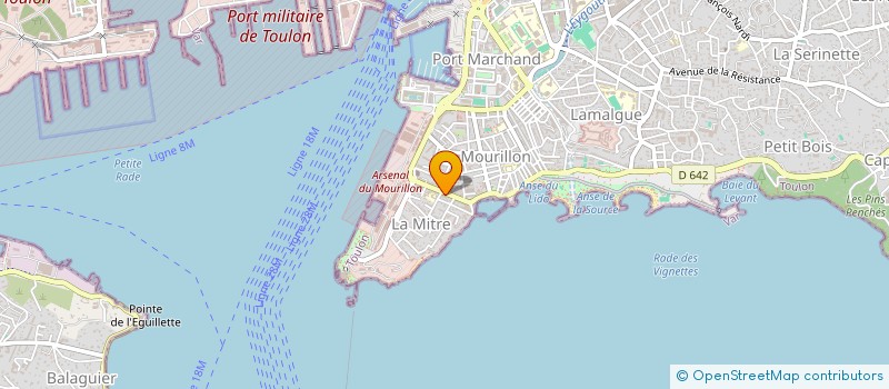 localisation de l'entreprise HOLDING IGP  TOULON