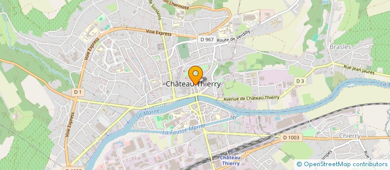 localisation de l'entreprise HOLDING IL CALCIO à CHATEAU-THIERRY