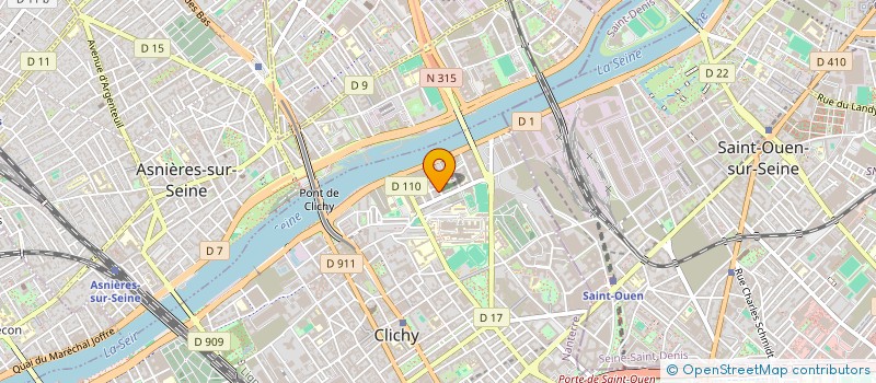 localisation de l'entreprise HOLDING IM à CLICHY
