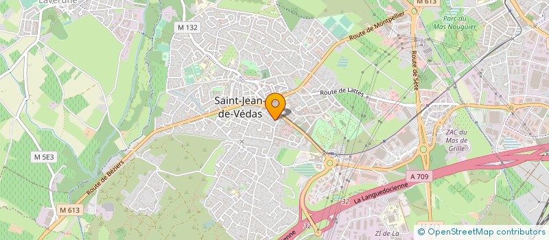 localisation de l'entreprise HOLDING IMA à SAINT-JEAN-DE-VEDAS
